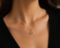 LV Luxe Circle Necklace